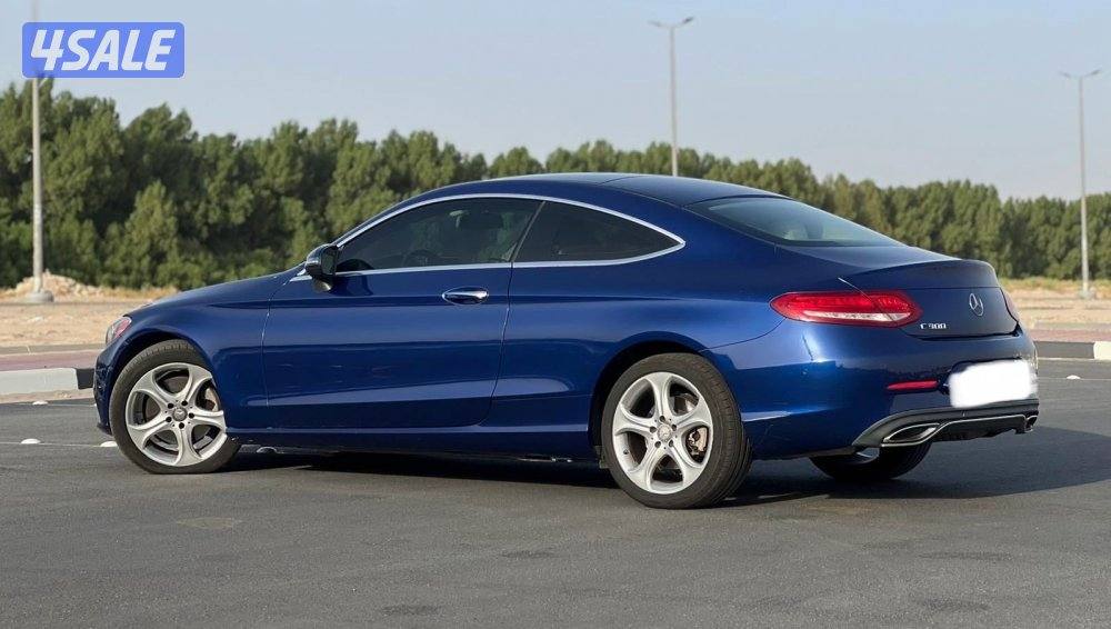 مرسيدس C300 وارد امريكا 2017  ماشي 72 الف كم قابل للزياده0