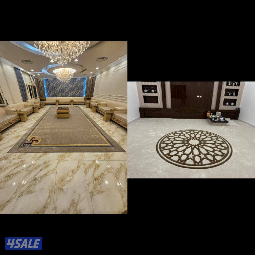 السجاد التركي تصفيت مخازن وبارخص الاسعار المميزة ونقش يدوي سميك خفيف2