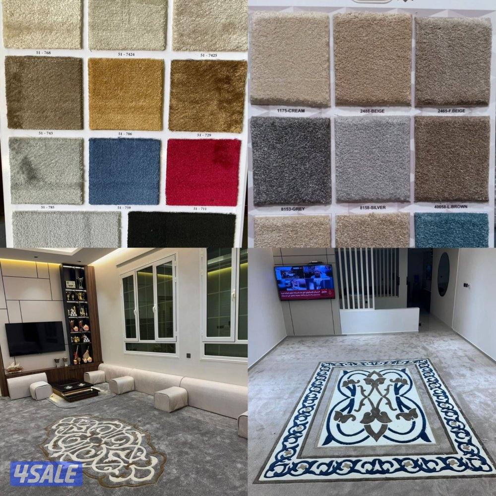 السجاد التركي تصفيت مخازن وبارخص الاسعار المميزة ونقش يدوي سميك خفيف11