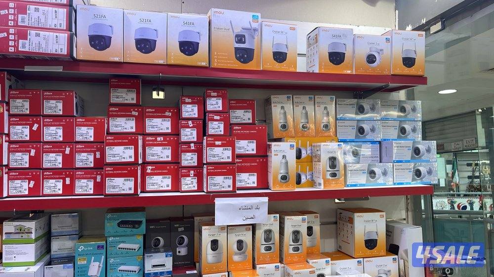 يوجد لدينا جميع انواع الكاميرات المراقبه احدث الموديلات وارخص الأسعار3