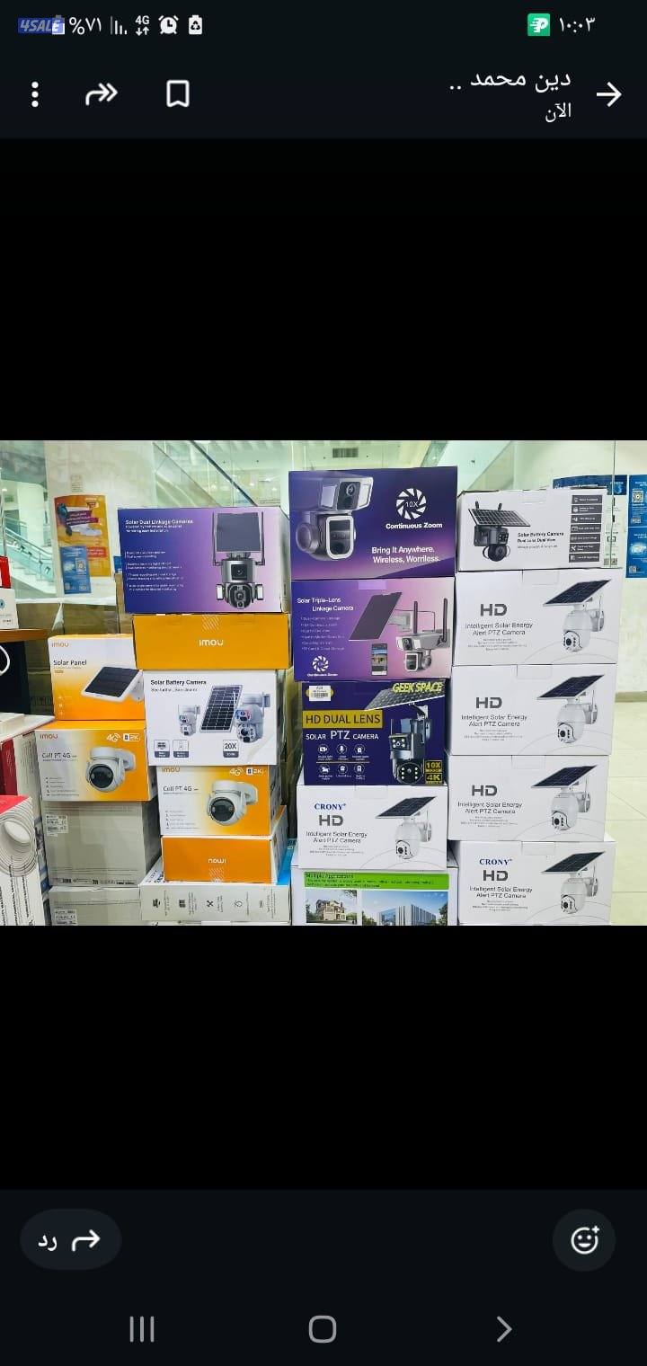 يوجد لدينا جميع انواع الكاميرات المراقبه احدث الموديلات وارخص الأسعار6