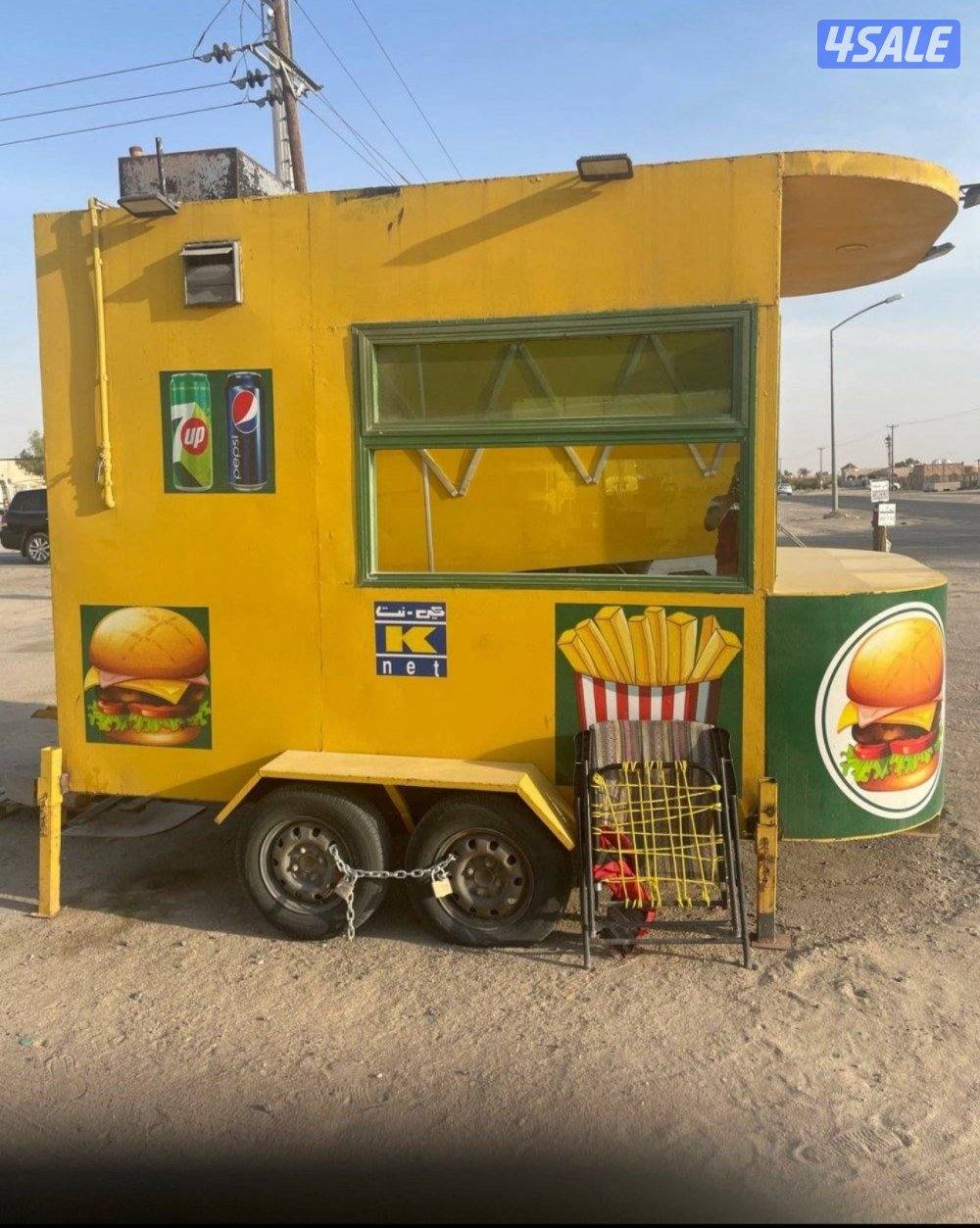 للبيع فود ترك مطعم مجهز0