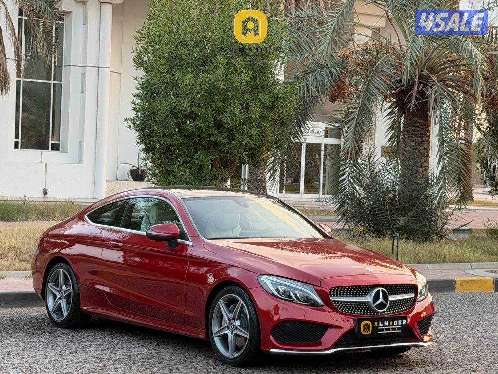 للبيع مرسيدس C200 كوبيه  كت AMG  موديل 2017 وارد البشر2