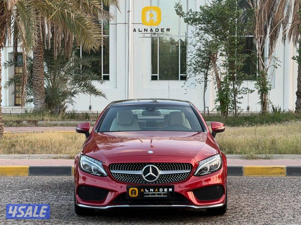 للبيع مرسيدس C200 كوبيه  كت AMG  موديل 2017 وارد البشر1