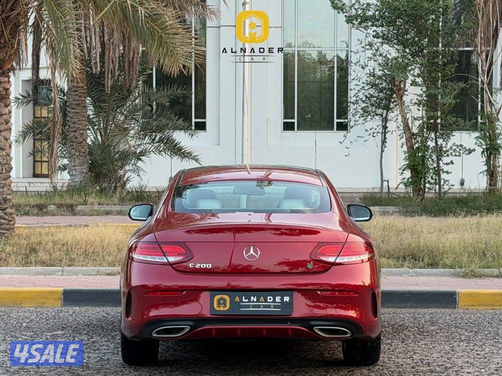 للبيع مرسيدس C200 كوبيه  كت AMG  موديل 2017 وارد البشر4