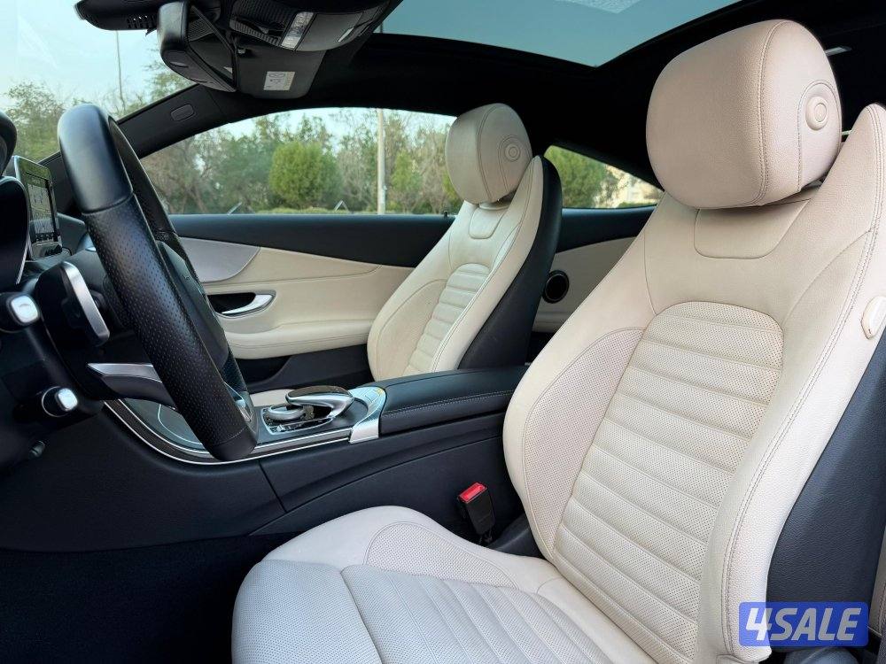 للبيع مرسيدس C200 كوبيه  كت AMG  موديل 2017 وارد البشر6