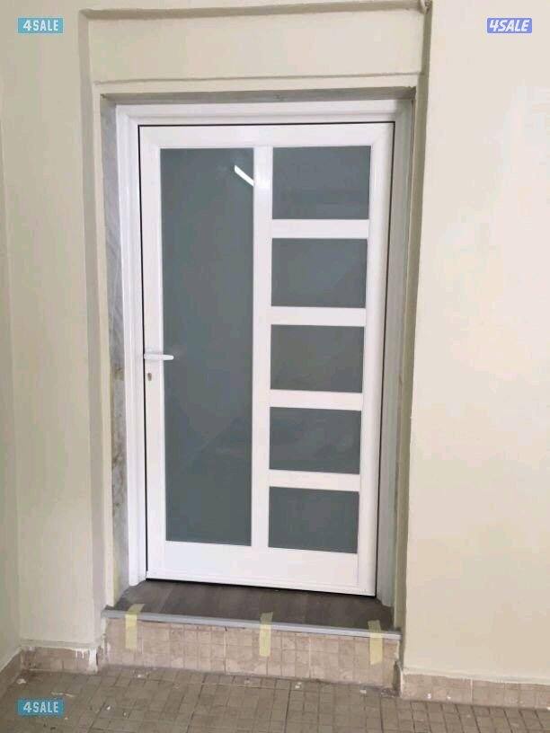 Aluminum door windows shutrs matbakh glass temper and mentinas all3