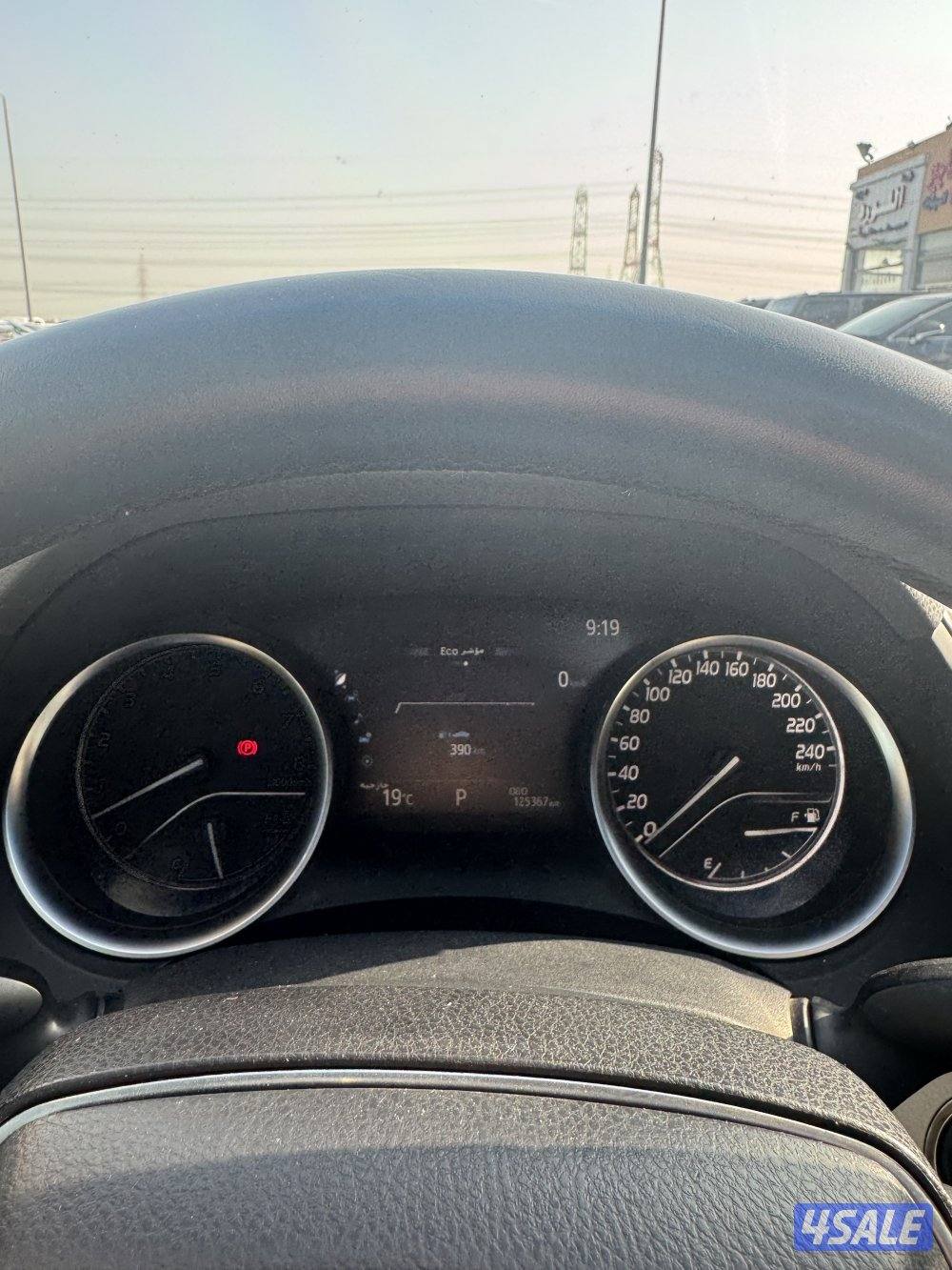 للبيع كامري لتمد 2019 صبغ الوكاله معاد قطعتين ماشيه 125 الف شرط الفحص1