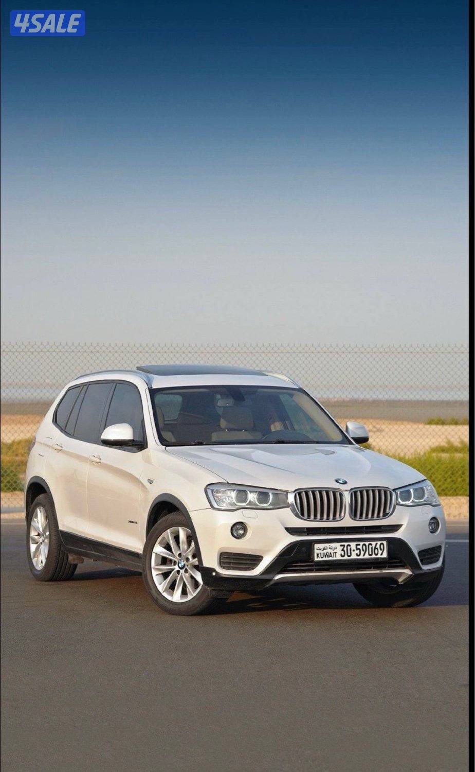 ماشي ٨٠الاف قمة بنظافة في حالة نادرة شرط الفحص BMW X3  20152