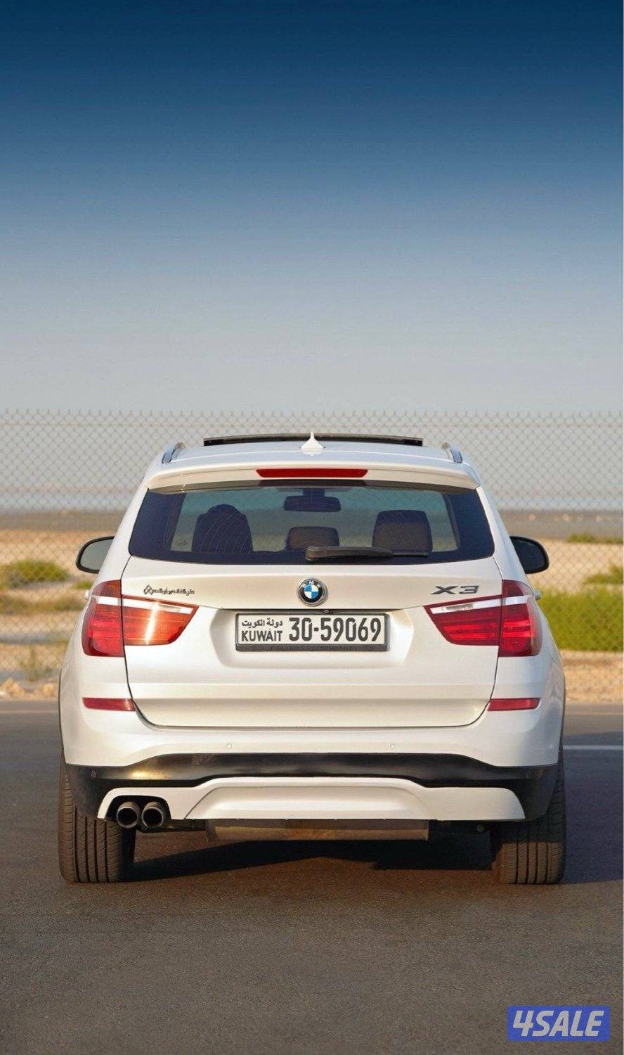ماشي ٨٠الاف قمة بنظافة في حالة نادرة شرط الفحص BMW X3  20153
