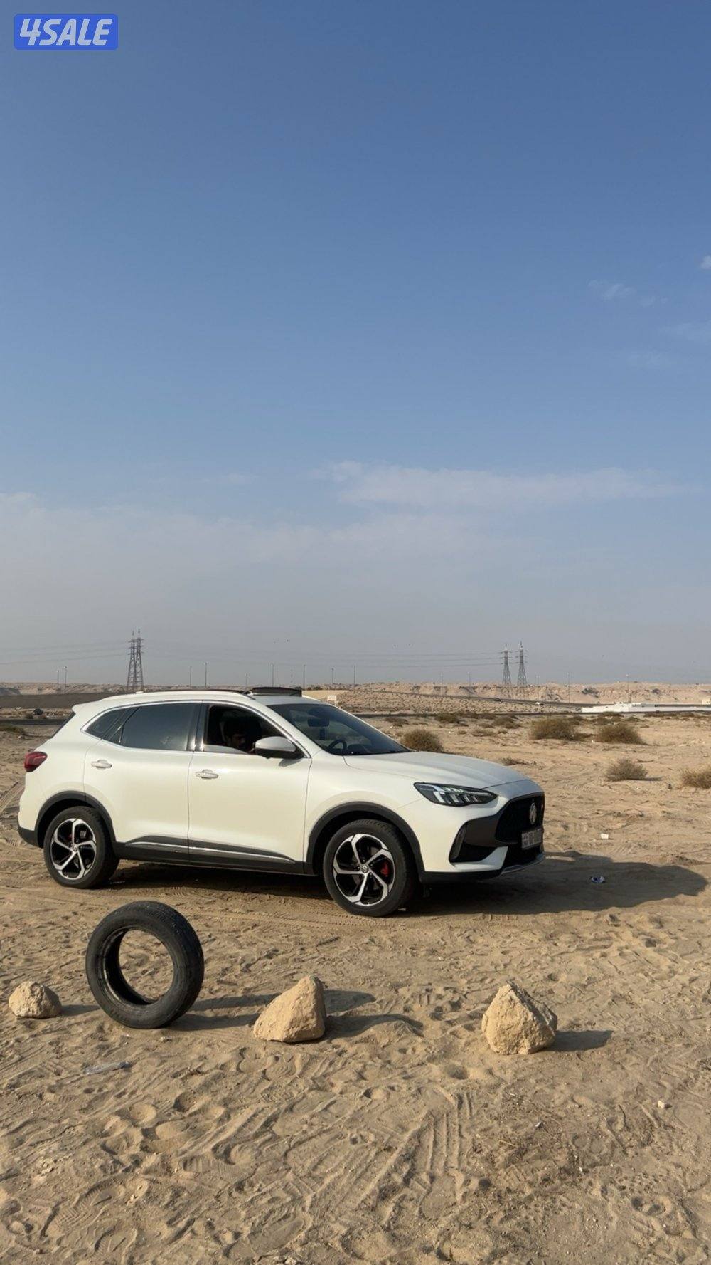 بيعه سريعه MG HS 2024 بيضه داخليه جلد احمر كامل المواصفات وشرط الفحص4