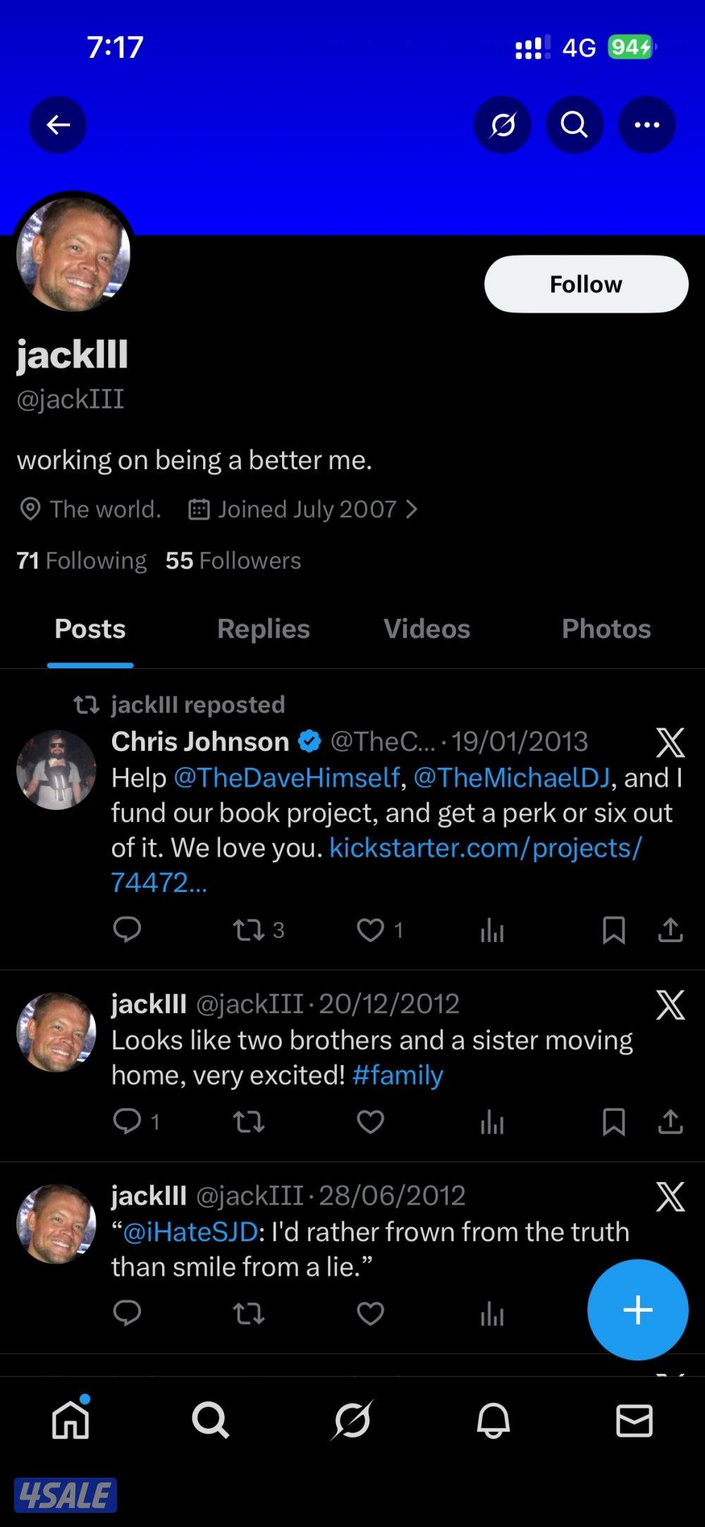 حسابات تويتر انشاء ٢٠٠٧2