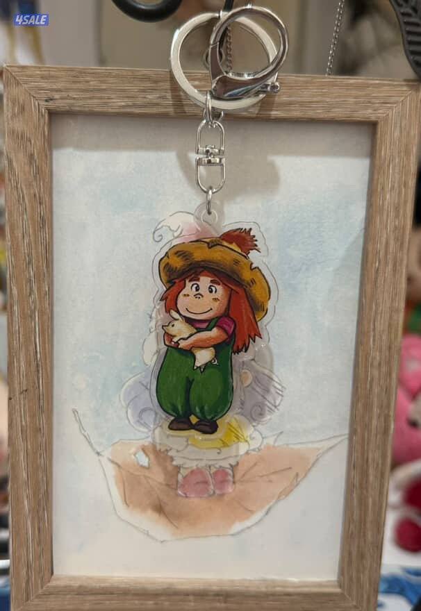 للبيع ميداليات رسم يدوي لشخصيات كارتونية من جيل الطيبين عدد 81