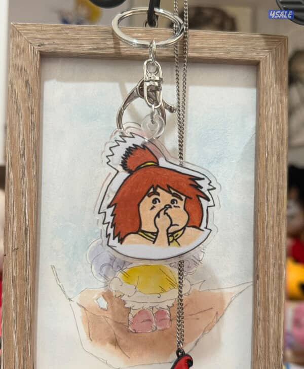 للبيع ميداليات رسم يدوي لشخصيات كارتونية من جيل الطيبين عدد 86