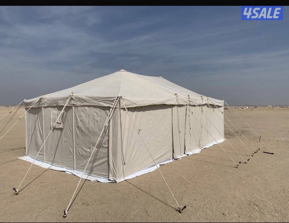للبيع خيمة باكستانية نظيفة مع زوليتها شبه جديدة مقاس 4 في 72