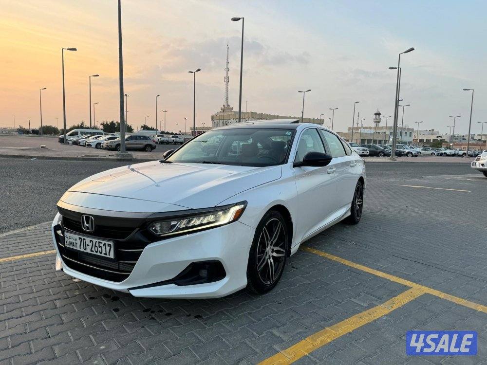 🏴هوندا اكورد سبورت الفل 2022 صبغ وكاله فحص شامل🏴5