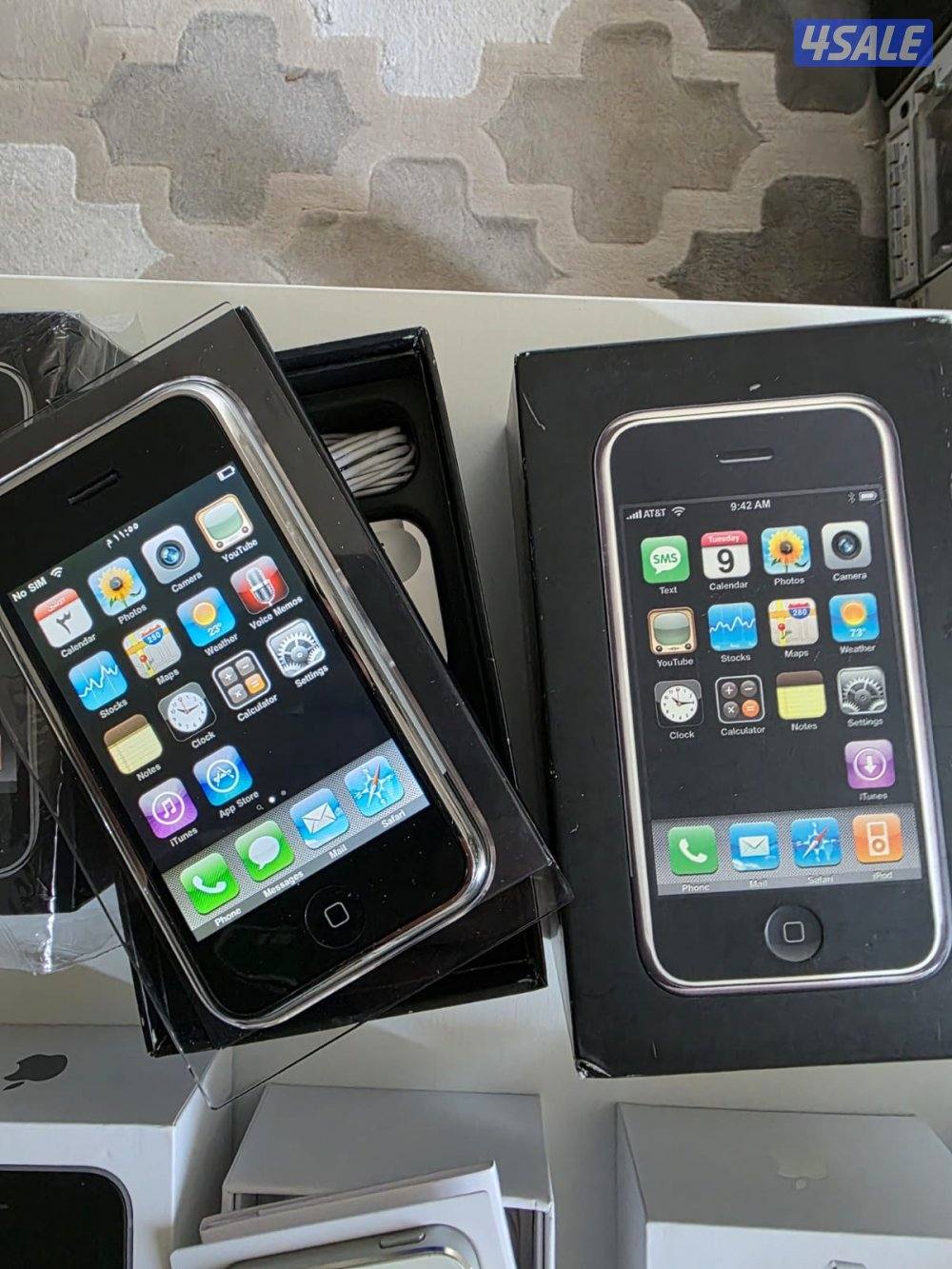 للبيع تلفونات ايفون قديمه من أيفون الأول الأصلي الي أيفون 6S4