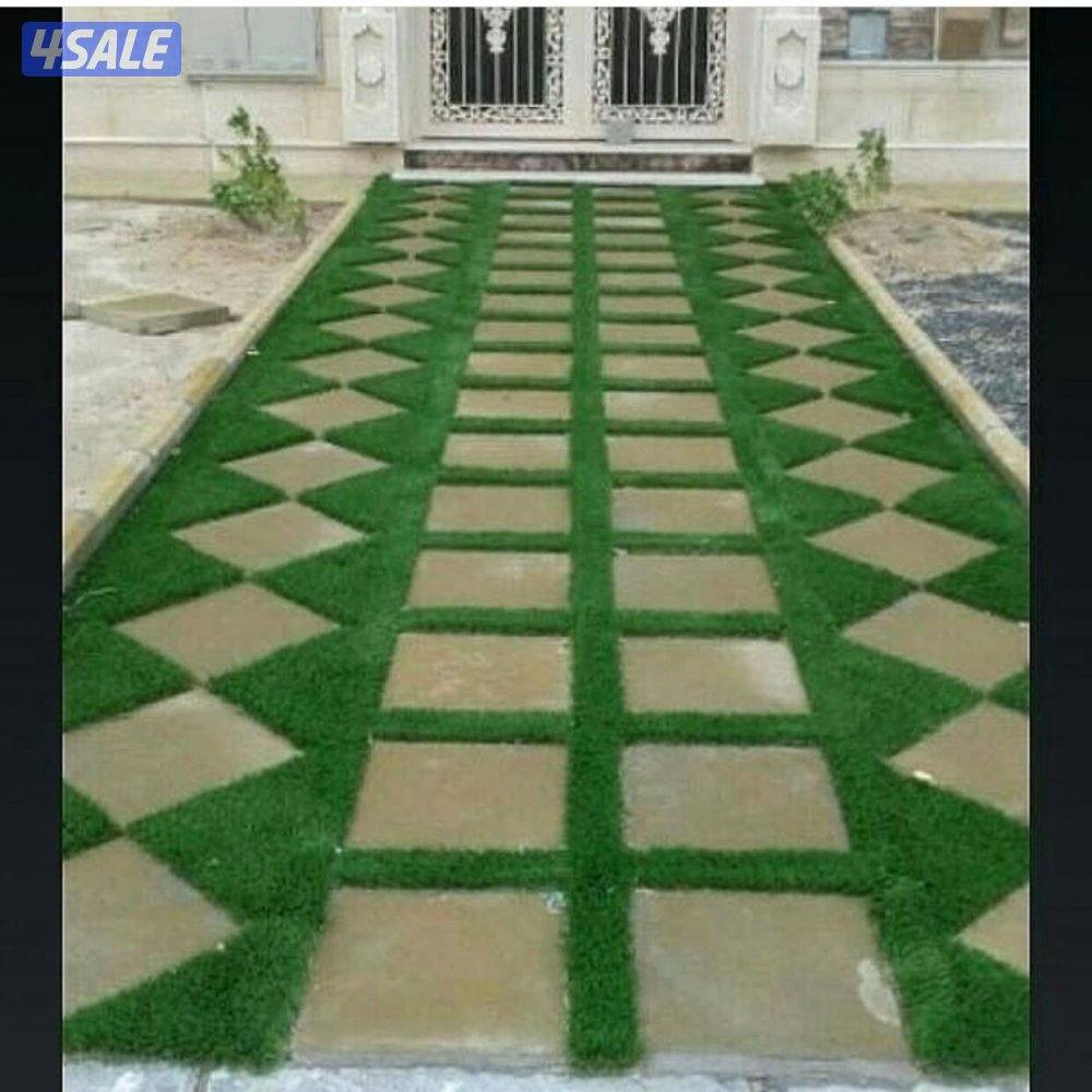 تنسيق حدائق تركيب ثيل صناعي وطبيعي وسور للحديقه تركيب بديل الخشب9