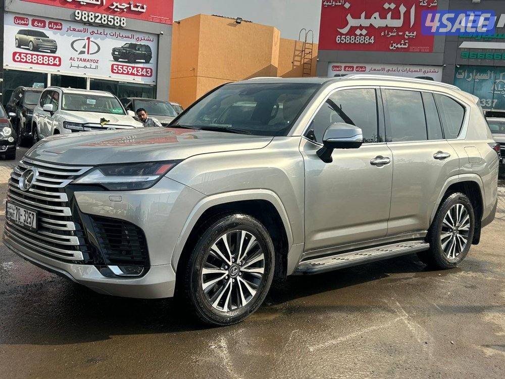 لكزس LX600 درجة اولى  twinturbo .V6 موديل  20228