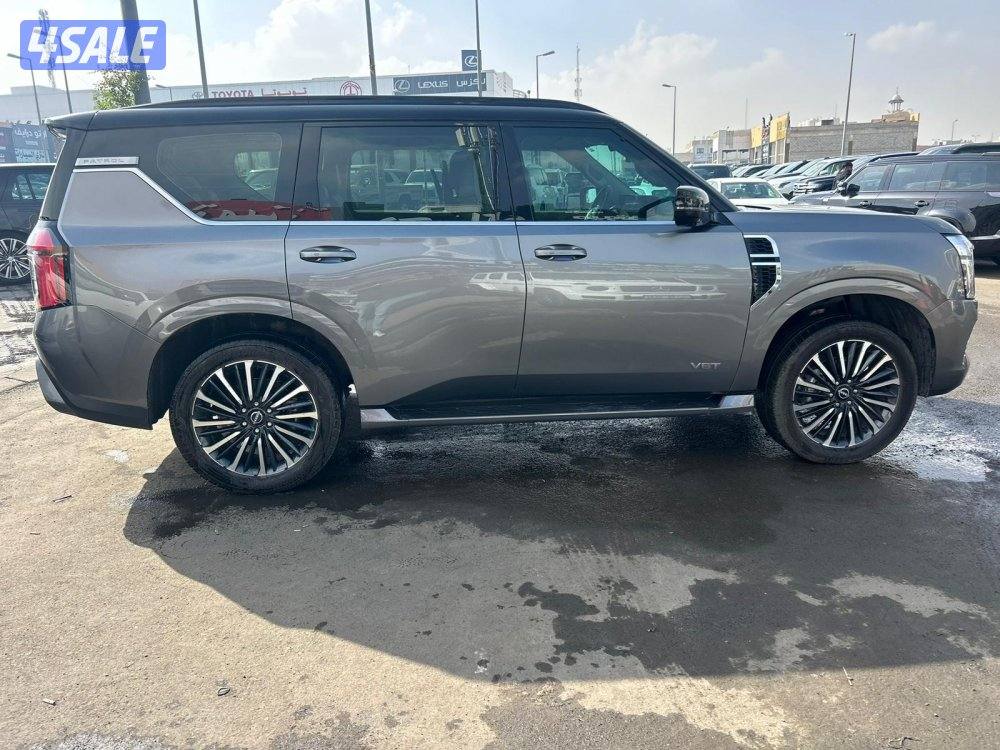 نيسان باترول V6T-بلاتنيوم .TURBO موديل 2025  ماشي 11.000 k.m3