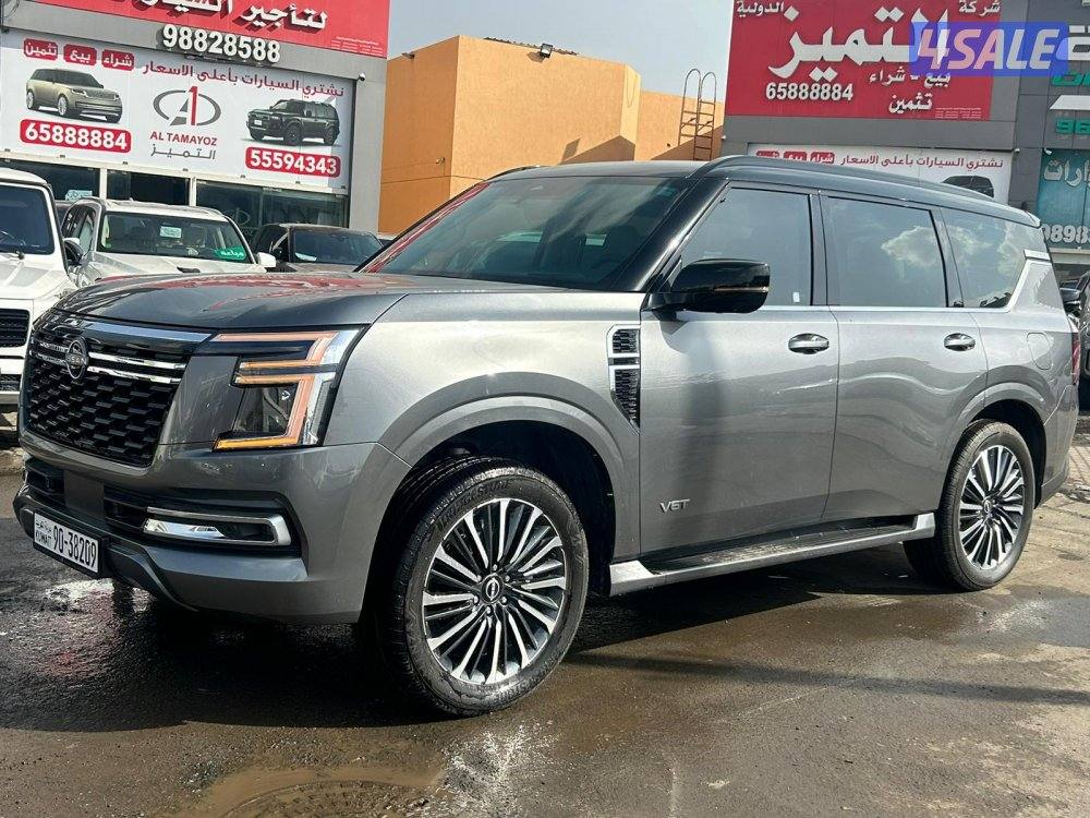 نيسان باترول V6T-بلاتنيوم .TURBO موديل 2025  ماشي 11.000 k.m8
