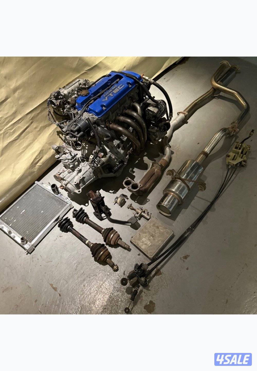 مكينة h22a هوندا كامله مع القير وظفيره ومرفقاتها1