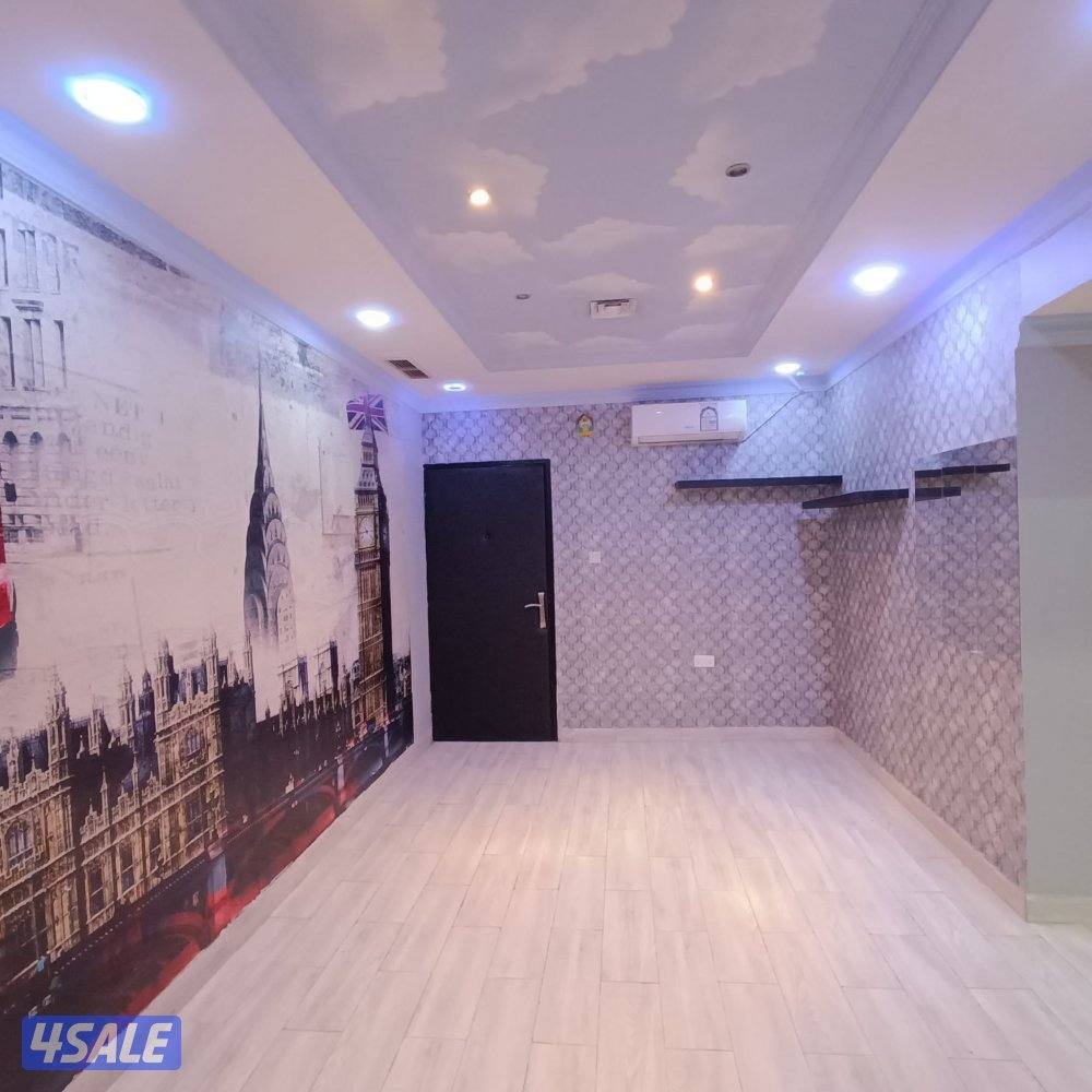 شقة للايجار غرفة وصالة بالسالمية شارع العوازم عزابي1