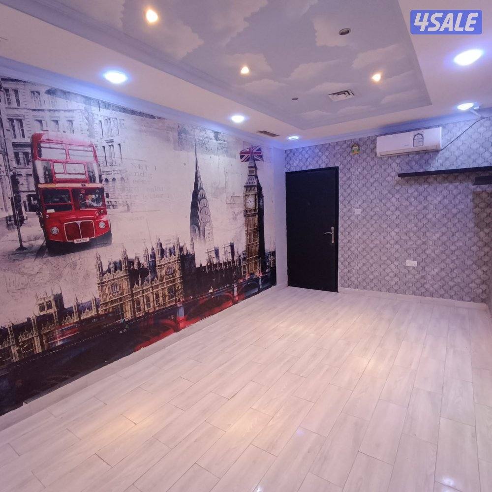 شقة للايجار غرفة وصالة بالسالمية شارع العوازم عزابي3