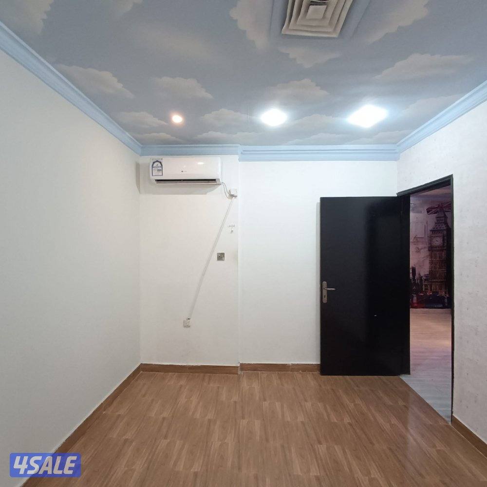 شقة للايجار غرفة وصالة بالسالمية شارع العوازم عزابي9