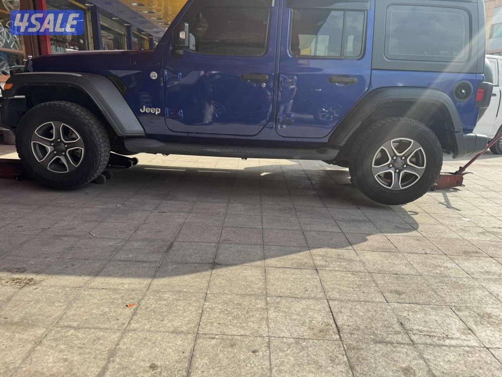 للبيع رنقات جيب رانقلر اصلين وكاله وشرط الفحص مو داخلين مخرطه جديده1