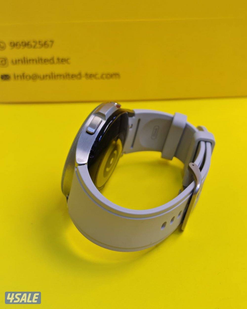 سامسونج واتش 4 كلاسيك – 46 ملم – فضي Samsung Galaxy Watch4 Classic6