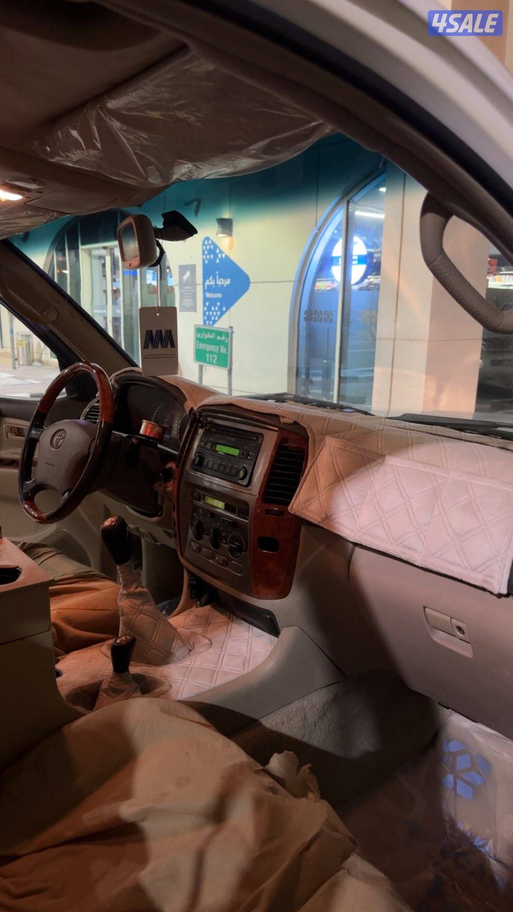 للبيع لاند 2006 Gx.r قير عادي وارد قطر شرط الفحص قير باكسس شاصي (جيد)2