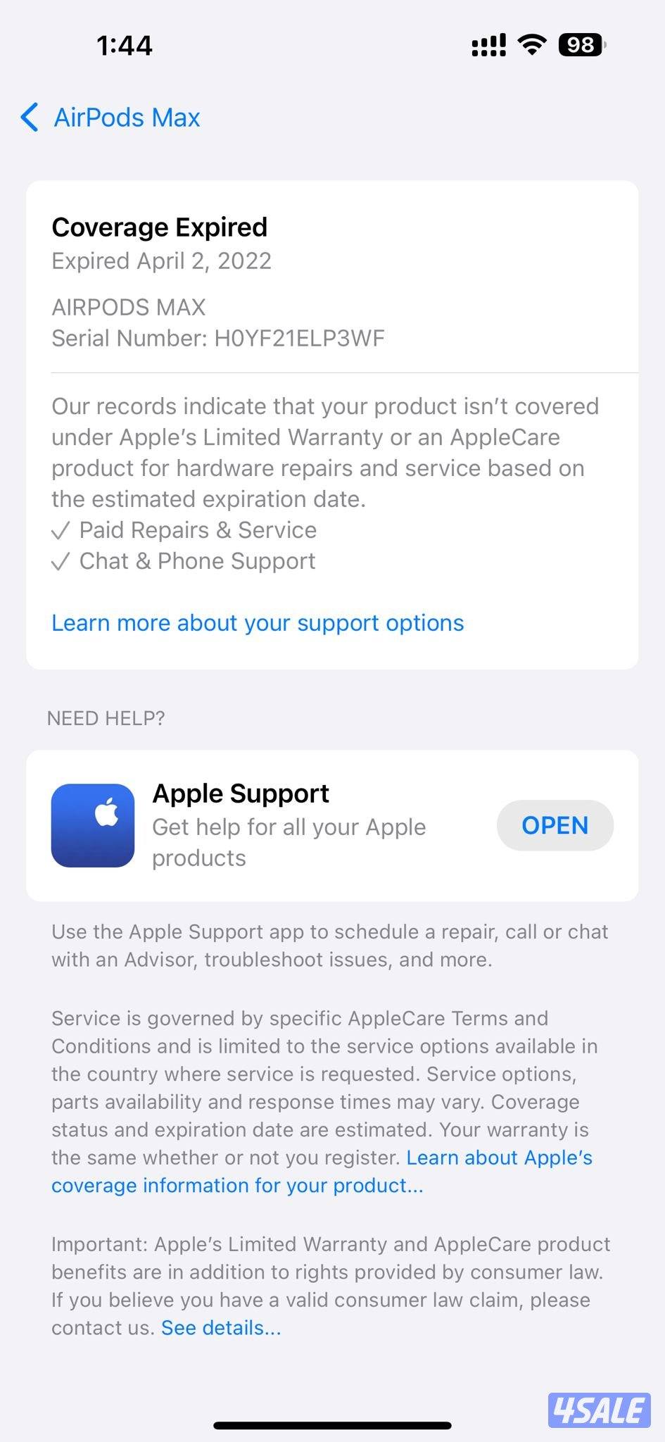 سماعة أبل إيربودز ماكس – وردي Apple AirPods Max – Pink2