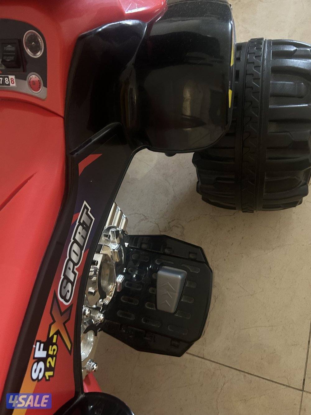 I have a used quad bike for kids. It is negotiable.4