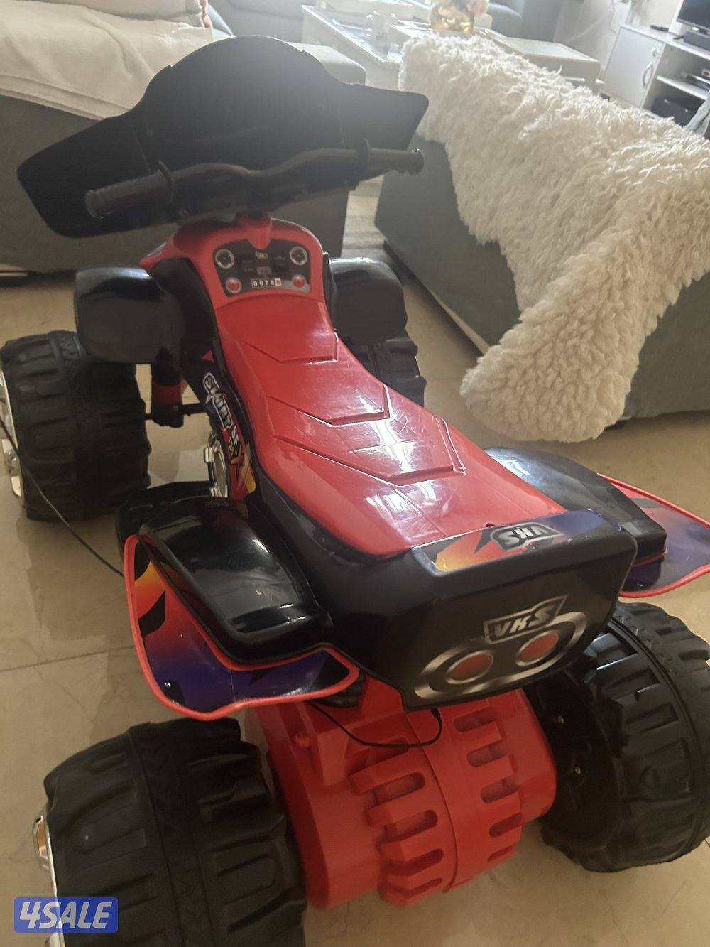 I have a used quad bike for kids. It is negotiable.10