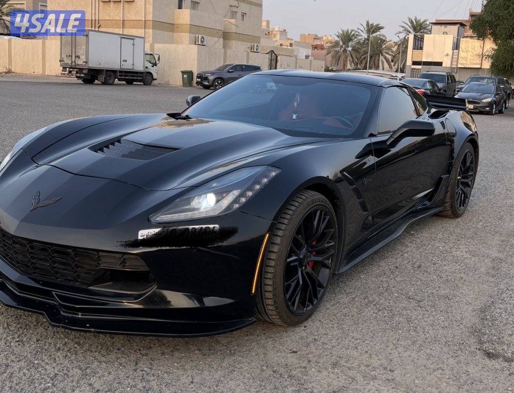 للبيع كورفيت C7 ورد الغانم ماشي الموتر 150 الف الموتر0