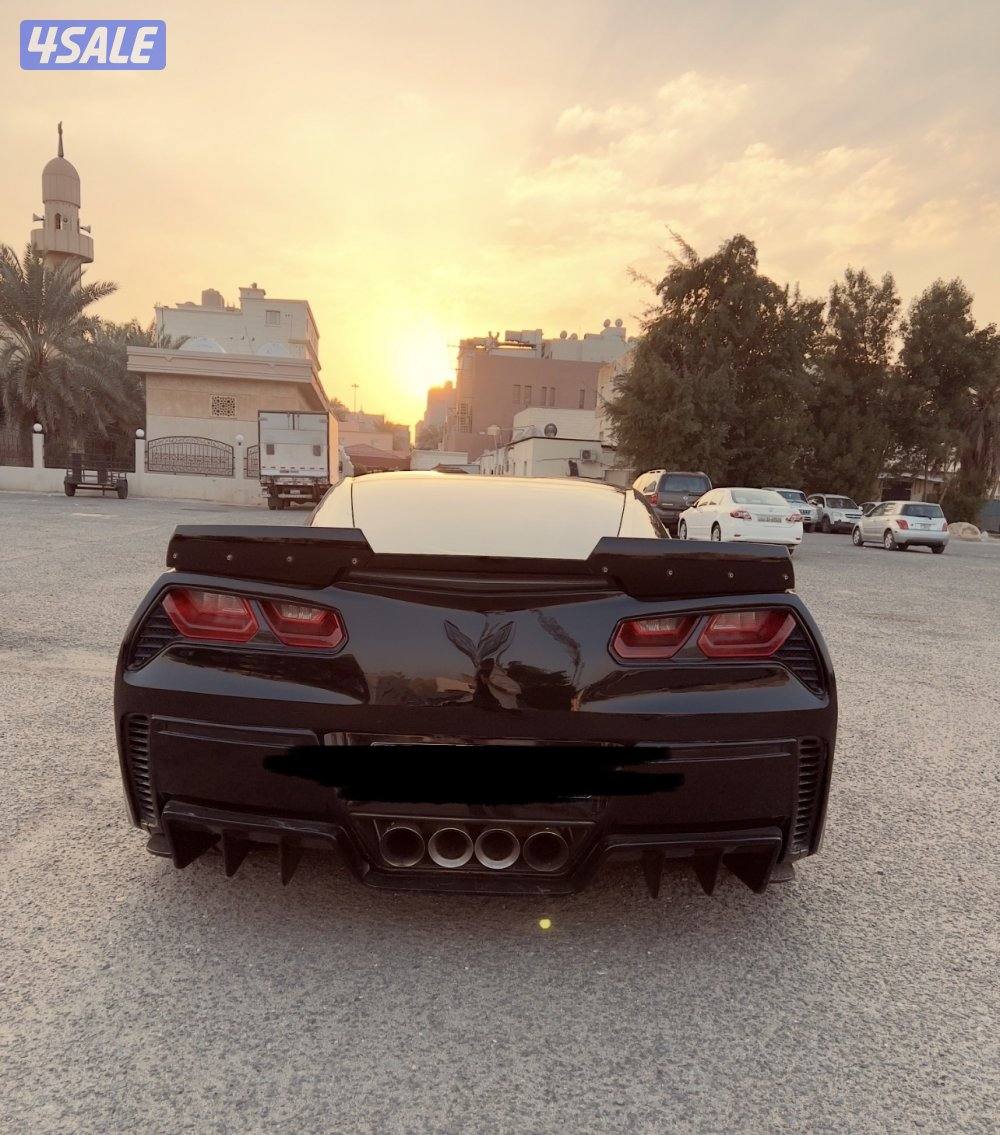 للبيع كورفيت C7 ورد الغانم ماشي الموتر 150 الف الموتر3