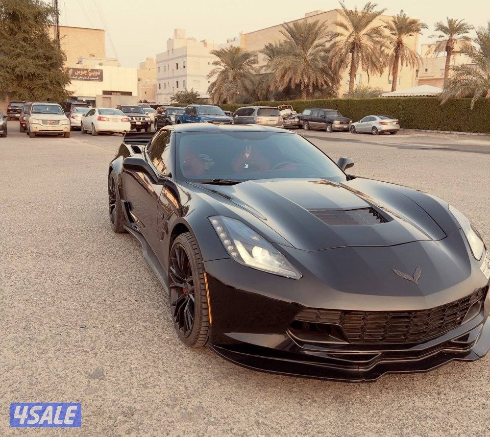 للبيع كورفيت C7 ورد الغانم ماشي الموتر 150 الف الموتر4