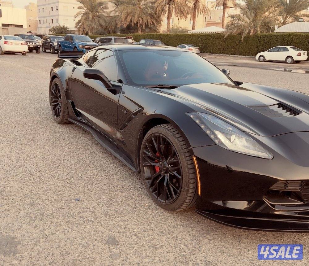 للبيع كورفيت C7 ورد الغانم ماشي الموتر 150 الف الموتر5