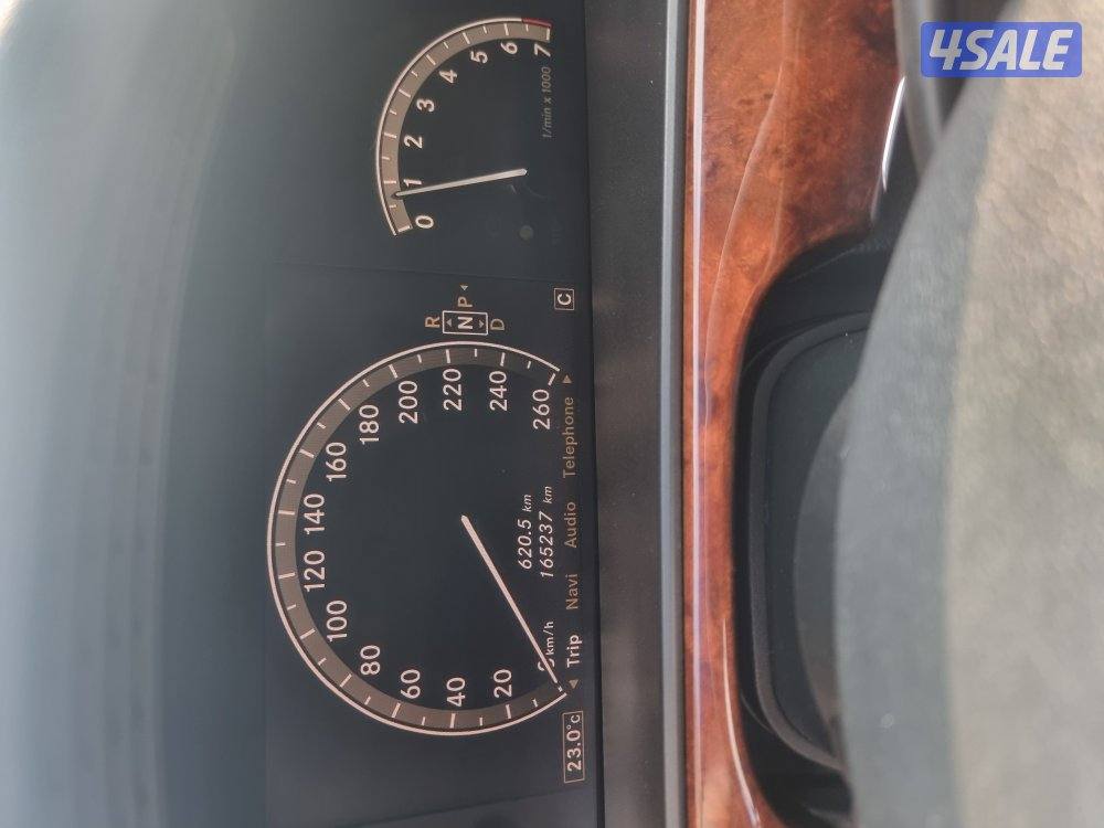 S550 لارج اسود ملكي ماشی ۱۶۵ الف جديدجدا4