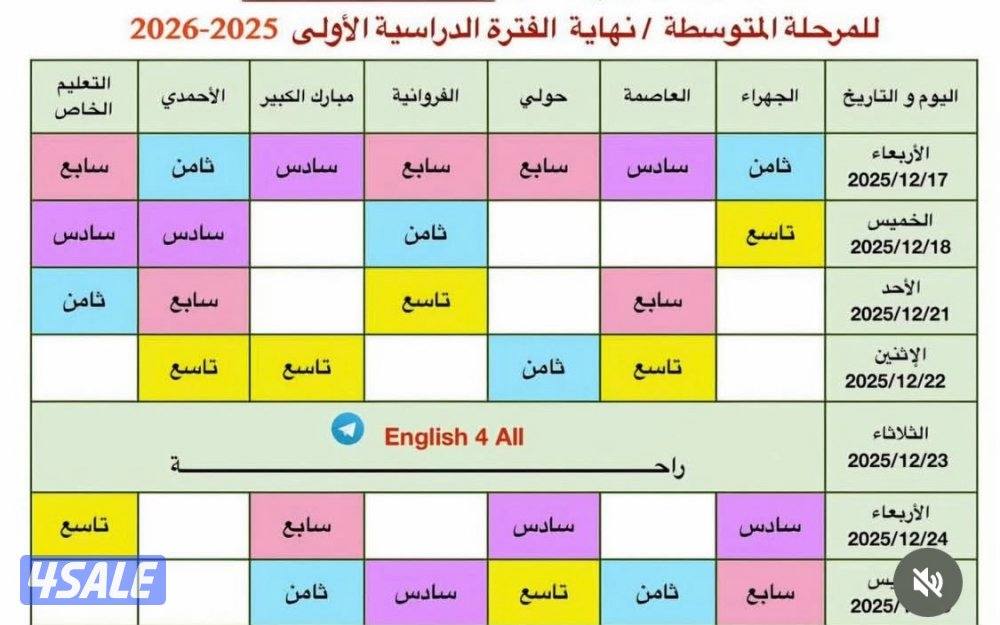 مدرس اول / English0