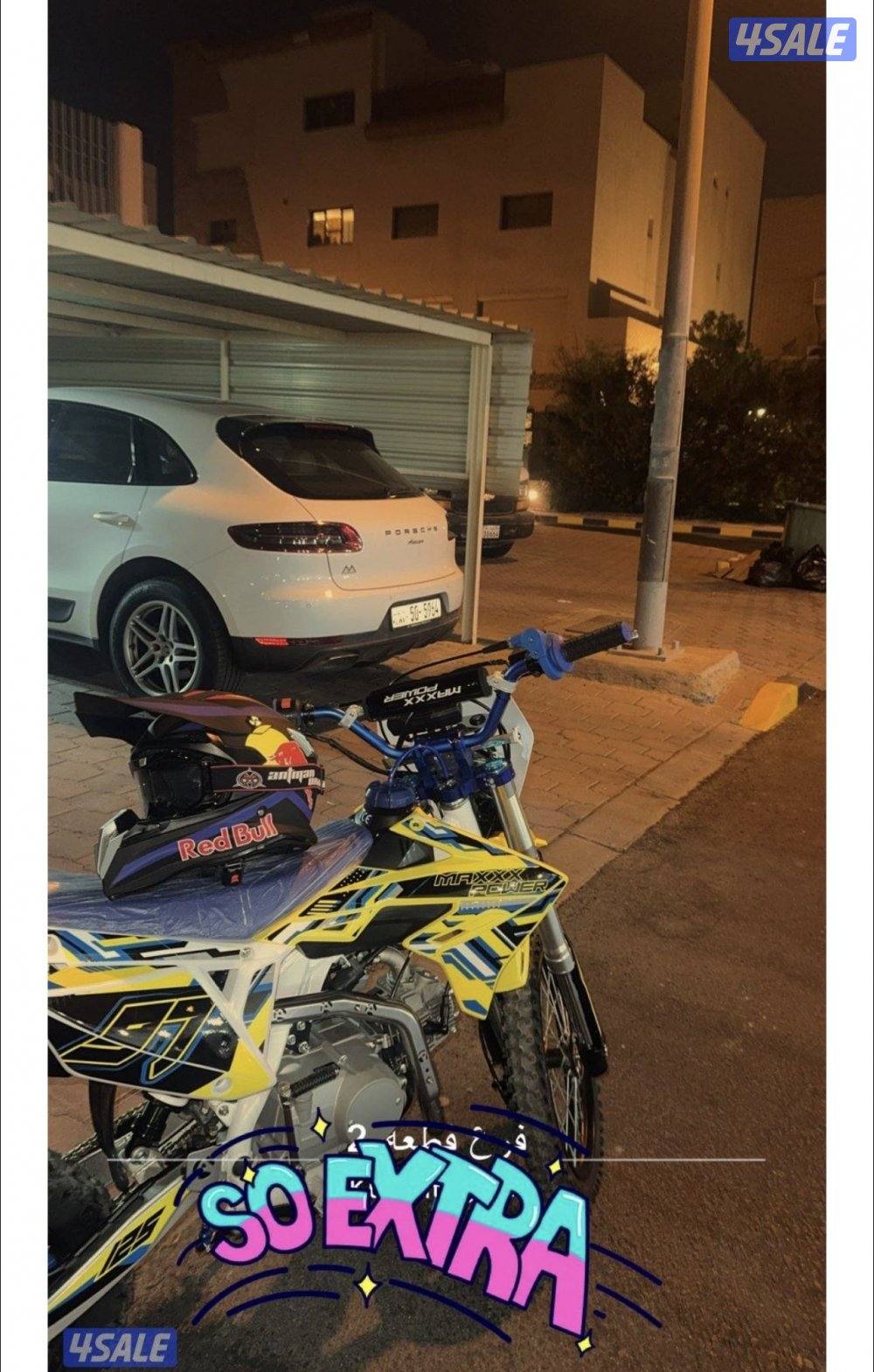 سيكل صحراوي صيني ١٥٠ سي سي جديد موديل السنه مو ناقصه شي دق سلف وامش1