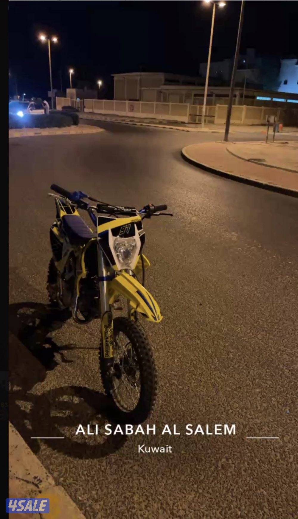 سيكل صحراوي صيني ١٥٠ سي سي جديد موديل السنه مو ناقصه شي دق سلف وامش2