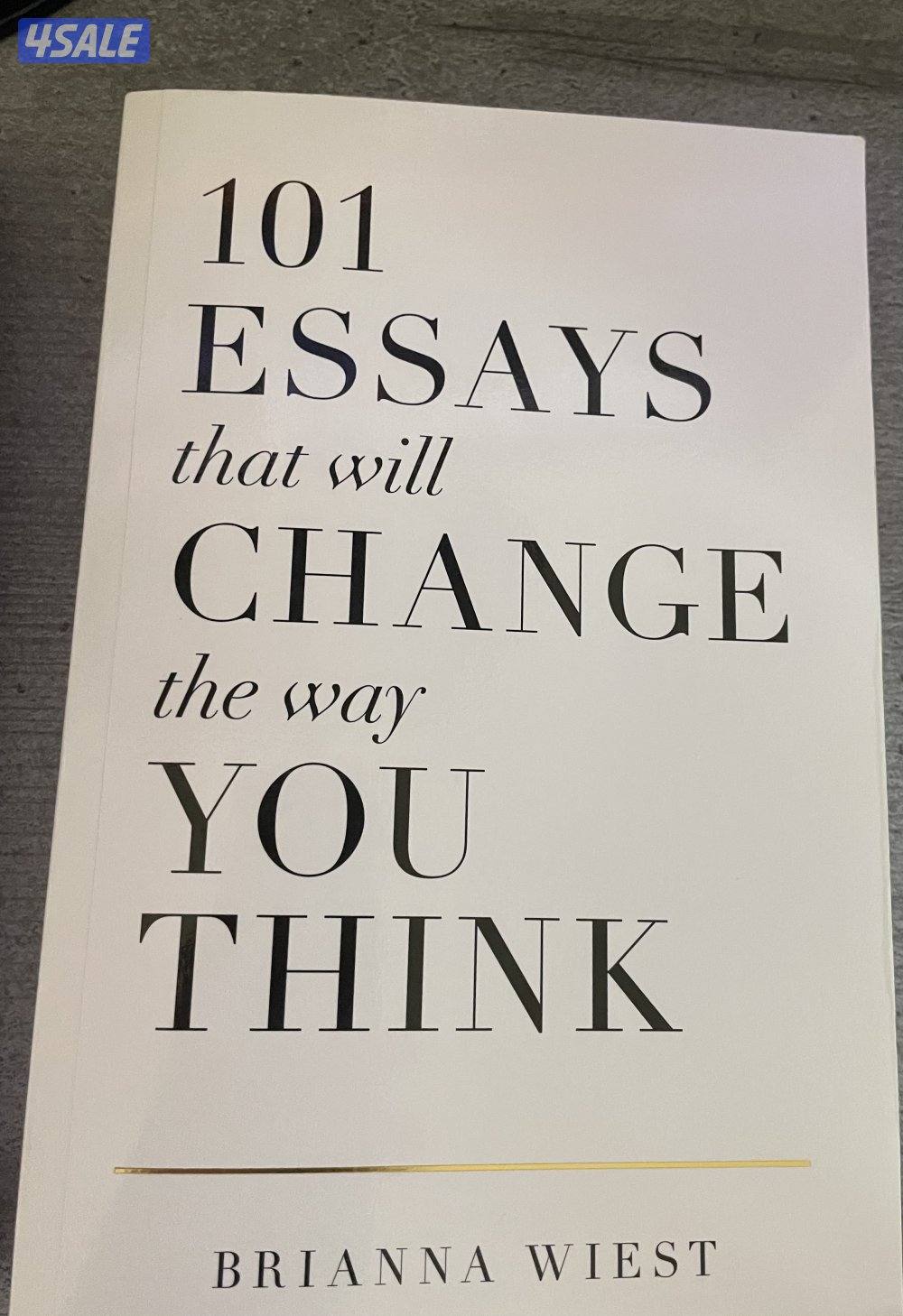 101 Essays that will change the way you think0