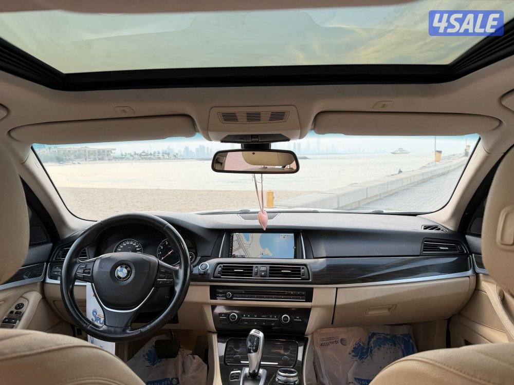بي ام 520i موديل 2015 كامل المواصفات 4 سلندر وارد الوكالة شرط الفحص7