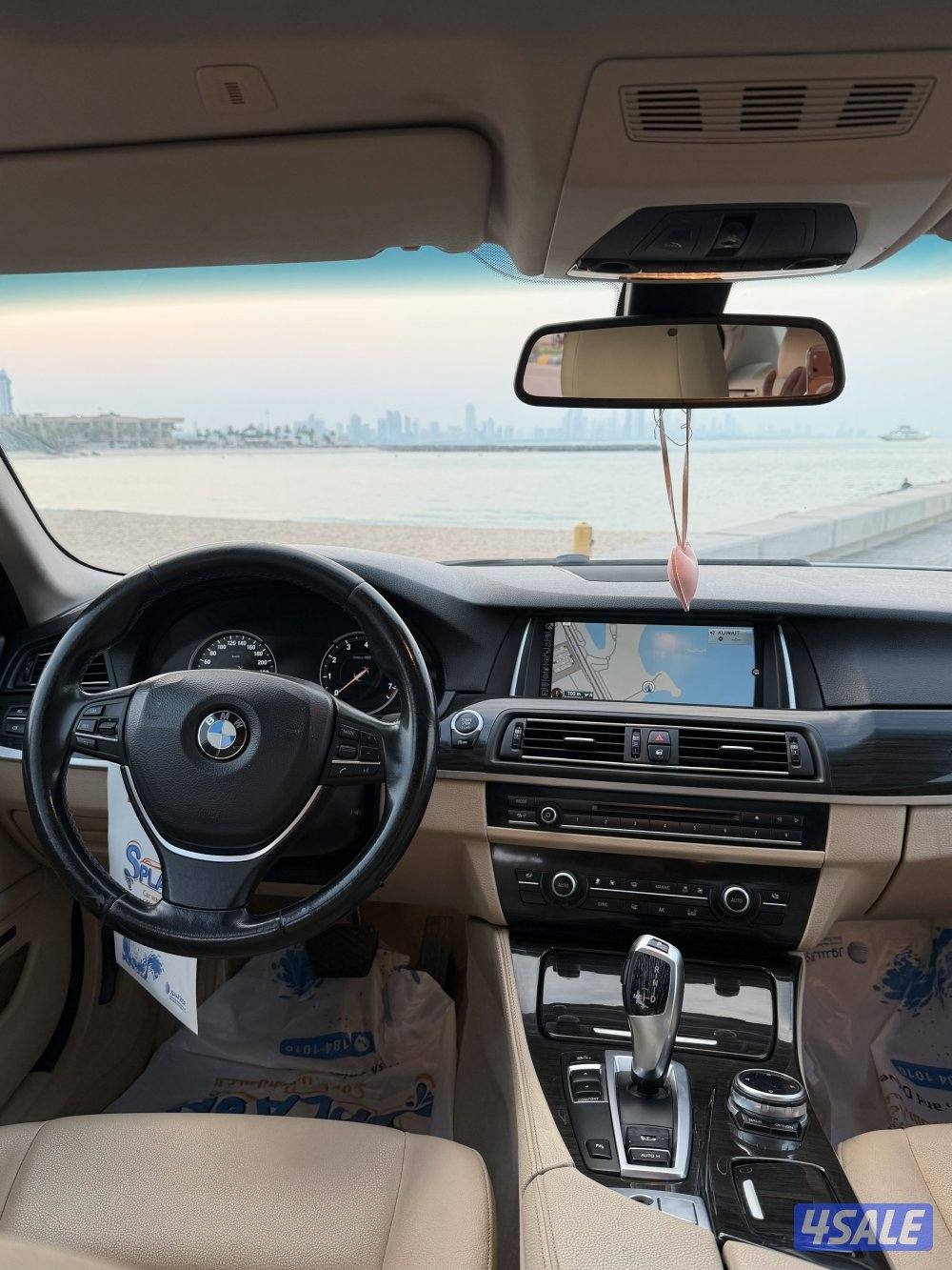 بي ام 520i موديل 2015 كامل المواصفات 4 سلندر وارد الوكالة شرط الفحص8