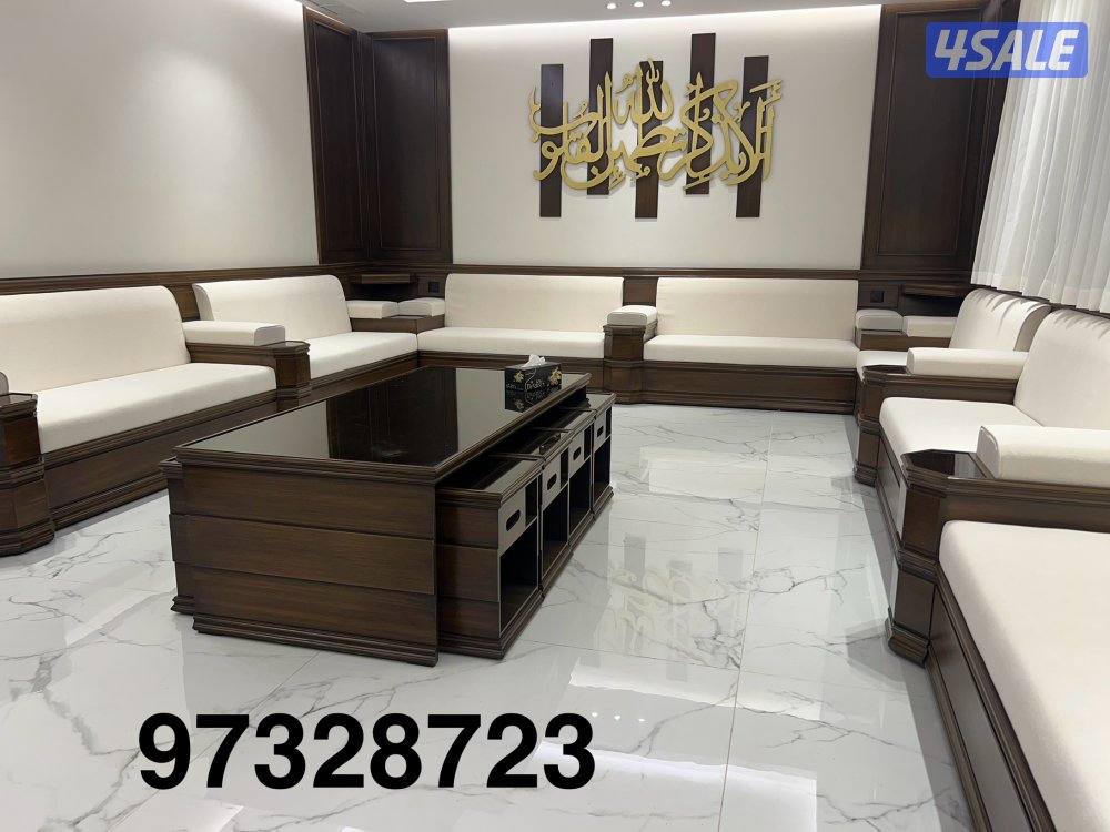 تفصيل وتنجيد ديوانيات ومساند وجلسات وكنب وكل الستاير وسجاد6