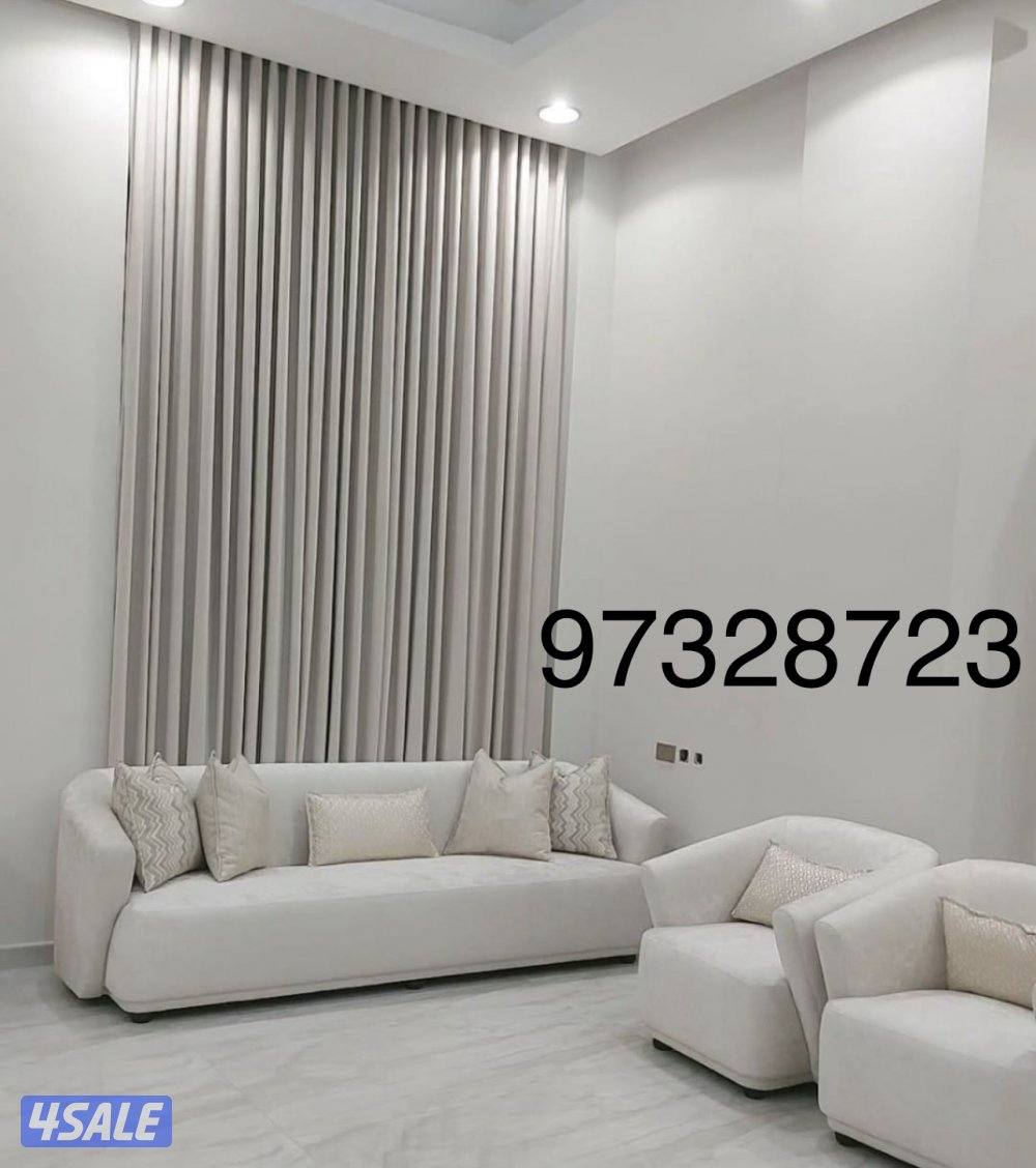 تفصيل وتنجيد ديوانيات ومساند وجلسات وكنب وكل الستاير وسجاد11