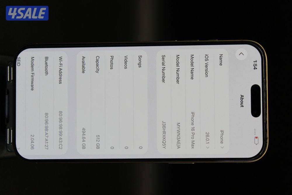 iphone 16 pro max 512Gb2