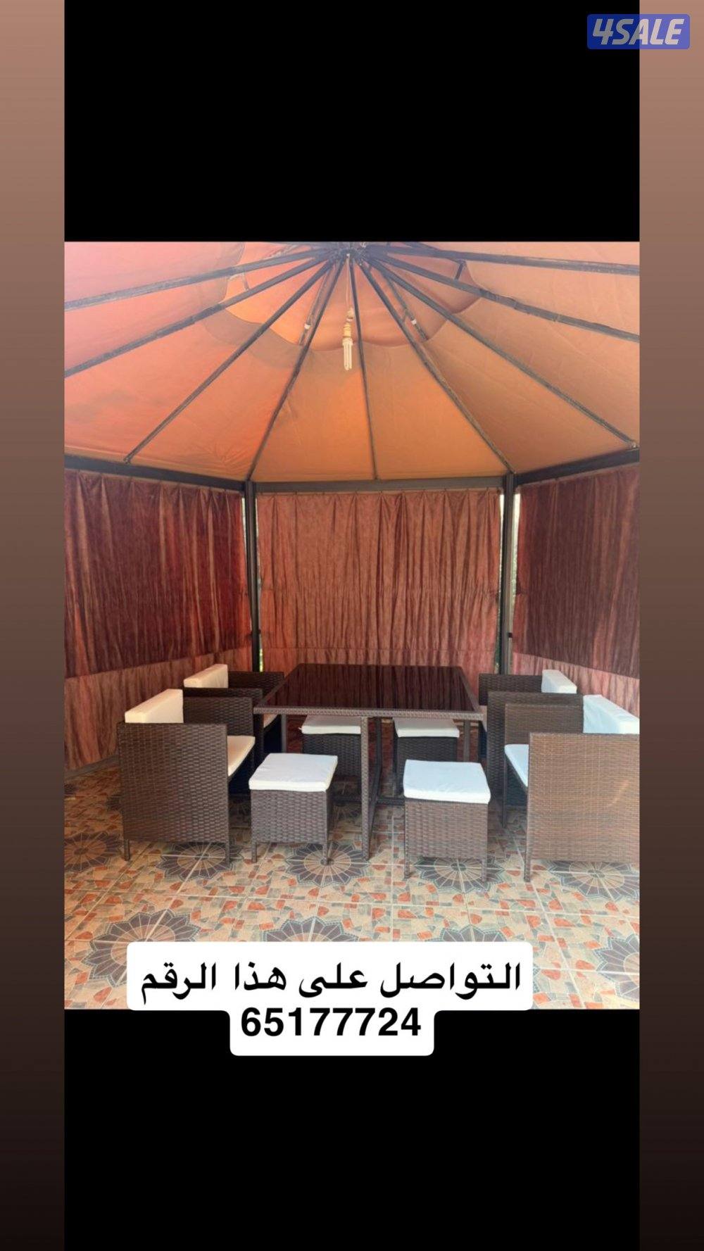 خيمه مع كراسي0